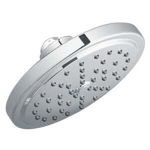 Moen 7”S176EP Chrome Single-Function Round Rainshower Showerhead with Immersion